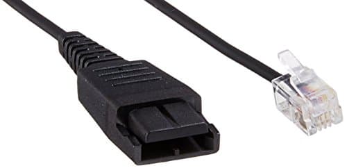 Image of Jabra GN1216 SmartCord - Straight Headset Cable for Avaya Deskphones