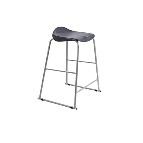 Image of Office Needs Direct Titan T93 School Lab Stool Size 6 Age14-Adult Years Charcoal MIN ORDER 6