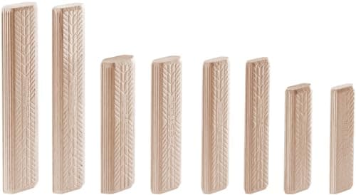 Image of Festool 498213 D 8x100/150 BU Domino Birch, Cream, Set of 150 Pieces