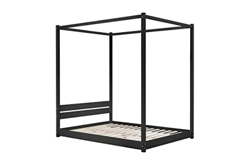 Image of Birlea Darwin Four Poster Double Bed Black