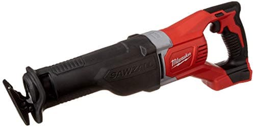 Image of Milwaukee 2621-20 M18 18V Lithium Ion Cordless Sawzall 3,000RPM Reciprocating Saw with Quik Lok Blade Clamp and All Metal Gearbox