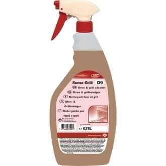 Image of Suma Grill Oven & Grill Cleaner D9 - Size - 6 x 750ml