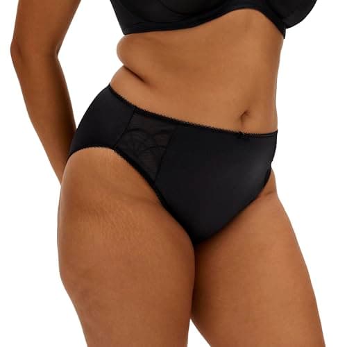 Image of Elomi Women's Plus Size Cate Brief, Black, M