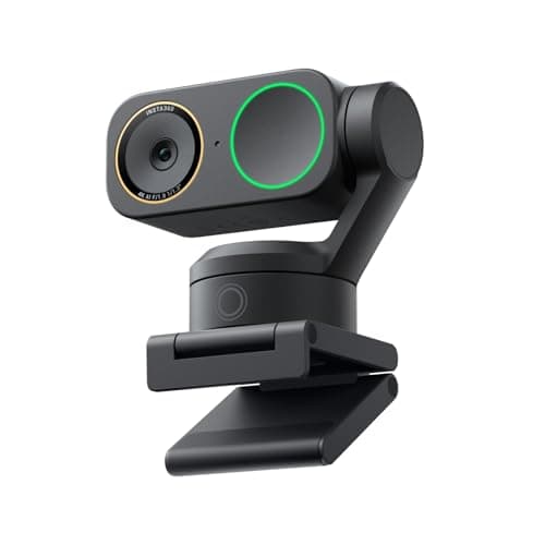 Image of Insta360 Link 2 Pro – 4K PTZ Webcam for PC/Mac, 1/1.3” Sensor, Low-Light, AI Tracking, HDR, Directional Noise-Canceling Mics, Supports Stream Deck, Zoom, Teams, Twitch for Streaming or Meetings