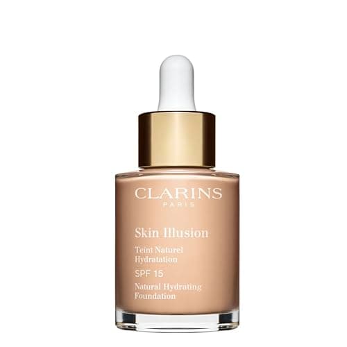 Image of Clarins Skin Illusion Foundation SPF15 102.5 Porcelain 30ml