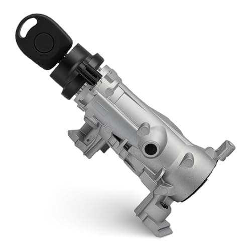 Image of ZEALfix 1K0905851B Ignition Switch Ignition Lock With Key, Ignition Steering Lock Cylinder for Jetta Golf Touran EOS Caddy Seat Leon A3 TT R8 8P TT 1K0905865 1K0905841
