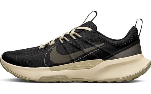 Image of NIKE Men's Juniper Trail 2 Nn Low-Top Sneakers, Black/Ironstone-Khaki-SANDDRIFT-Phantom, 10 UK