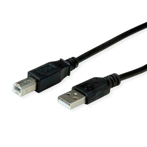 Image of ROLINE RM USB 2.0 Cable Type A-B 0.8 m Black