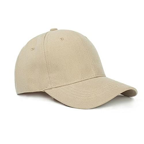 Image of Boolavard Baseball Cap Adjustable Size for Running Workouts and Outdoor Activities All Seasons (Khaki)