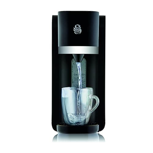 Image of Swan SWD1004 Instant Hot Water Dispenser with 1.5L Tank Capacity, Two Button Operation, Removable Drip Tray, Boil Dry Protection, 1850-2200W, Black