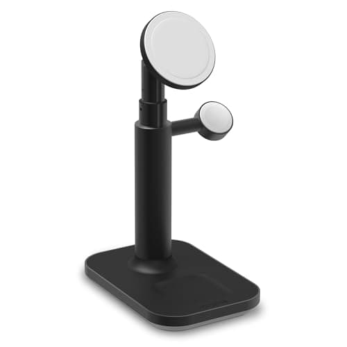 Image of ZAGG mophie 3-in-1 Wireless Fast Charger Extendable Stand with MagSafe [15W] for iPhone [12/13/14 Series], AirPod [2nd-3rd gen wireless/Pro-1st-2nd gen], Apple Watch [Ultra/Series 1 to 8/1st gen/SE]