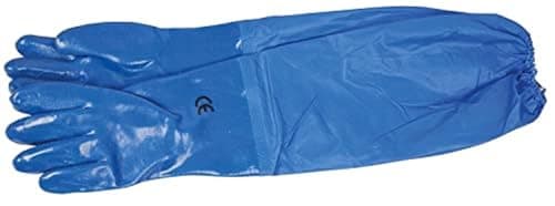 Image of Hozelock 1756 Waterproof PVC Extended Arm Pond Gloves