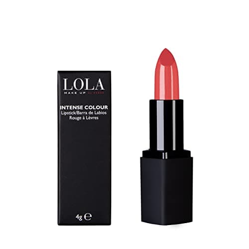 Image of Lola Make-Up Intense Colour Lipstick, Rich Pigmentation, Long Lasting, Enriched With Hyaluronic Acid, Vitamins And Mango Butter, Vegan No. 018 Flamenco