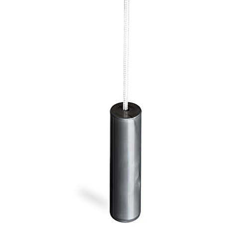 Image of Ceiling Switch Pull Cord String,with Ergonomic Handle.Bright and Fun, from Sleeklight™ (Metallic Silver)