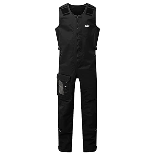 Image of Gill Mens Verso Sailing Trousers - Waterproof, Fully Taped Seams, Breathable Water & Stain Repellent (Black, M)