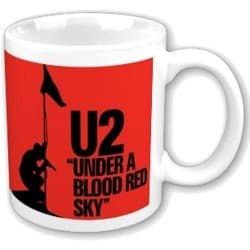 Image of U2 Under A Blood Red Sky Genuine Licensed Boxed Mug