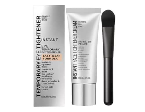 Image of Instant Makeup Primer For Face No-Filter Primer Instant Skin Tightener, Perfection Eye Firmer Cream, Makeup Primer For Face, Face Primer, Reduces Fine Lines & Wrinkles (Natural Toned, 30ml)