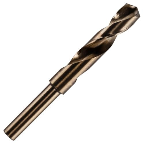 Image of 17mm HSS Cobalt Blacksmith Drill Bit - Reduced Shank Drill For Stainless Steel & Hard Metals