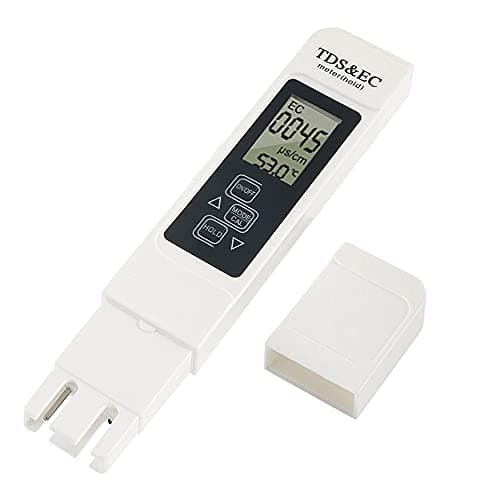 Image of Mesee TDS EC Tester Meter, 3-in-1 Professional Water Quality Test Meter LCD Digital TDS & EC Temperature Meter Testing Tool for Drinking Water, Aquariums, Hydroponics, Swimming Pools, Spas