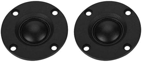 Image of ANCLLO 2Pcs Tweeter Treble Speaker HiFi Loudspeaker 30W 6Ω Silk Film Dome Tweeter Full Range Audio Speaker