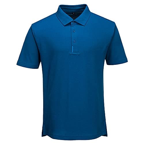 Image of Portwest WX3 Polo Shirt, Size: XXXL, Colour: Persian Blue, T720PBRXXXL