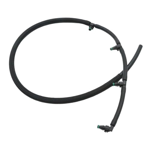 Image of JUUDDENPARTS A6510700132 Fuel Leak Off Pipe Return Hose, Black Fuel Return Injector Leak Off Pipe, Replacement for Mercedes Benz Sprinter Vito A-Class B-Class C-Class E-Class, Replace 6510700132