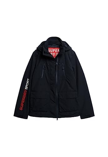 Image of Superdry Windcheater Jacket for Men, Eclipse Navy Blue, L
