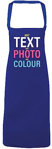 Image of Hippowarehouse Personalised Apron kitchen cooking painting DIY onesize adult