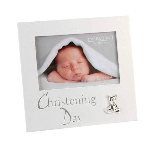Image of Juliana Christening Pearlised Photo Frame 6" x 4"