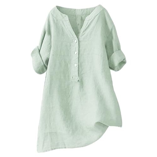Image of Tops y2k Plus Size Clothes Ladies Sparkly Tops Womens Cotton Tops Womens Tops Size 22 Jersey top Short Sleeve t Shirts for Women UK Lime Green top v Neck Long Sleeve t Shirt Women