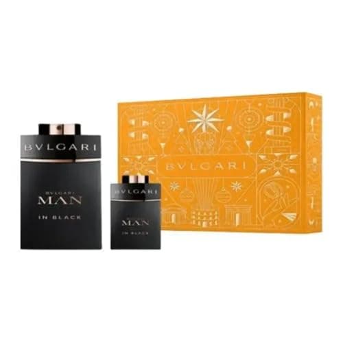 Image of BVLGARI Man In Black Set (Man In Black EDP 100ml + Man In Black EDP 15ml)