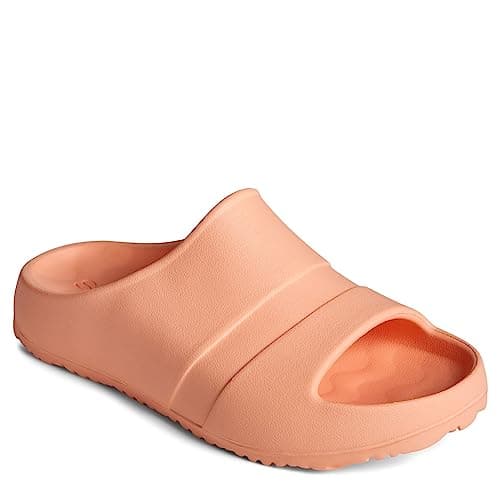Image of Sperry Women's Float Slide Flat Sandal, Peach, 6