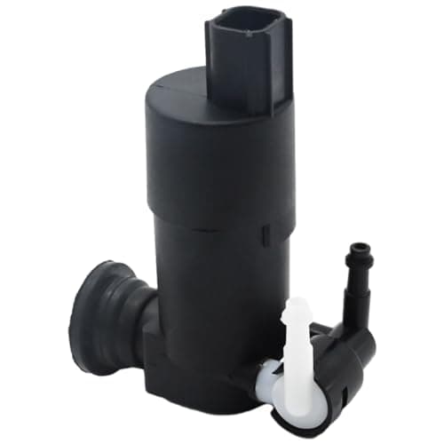 Image of Ollanoos BV6117K624BB Windshield Washer Pump, 1 Pc Black Windshield Washer Motor Pump Replacement for Ford Focus MK3 2010-2019 Tourneo MK2 MK5 Transit MK5 Courier Transit MK5 Custom