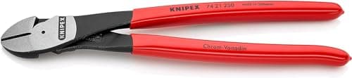 Image of KNIPEX High Leverage Diagonal Cutter with Plastic Coating 250 mm, 74 21 250