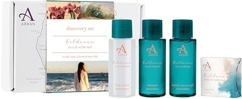 Image of Arran Sense of Scotland Kildonan Body Care Discovery Gift Set (3 x 30ml, 1 x 25gr)
