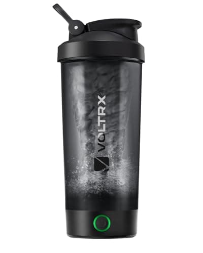 Image of VOLTRX Protein Shaker Bottle, Titanus USB C Rechargeable Electric Protein Shake Mixer, Shaker Cups for Protein Shakes and Meal Replacement Shakes, BPA Free, 24oz