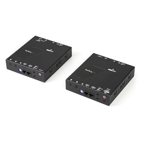 Image of StarTech.com 4K HDMI over IP Extender Kit with Video Control App, Scalable AV over IP with support for AVoIP Video Wall, TAA Compliant