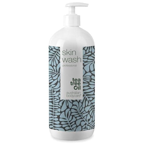 Image of Australian Bodycare Skin Wash Professional 1000 ml | Tea Tree Oil Body Wash for the Skin | Relieves Spots and Pimples, Acne, Body Odor & smelly feet | Effective after shaving and waxing