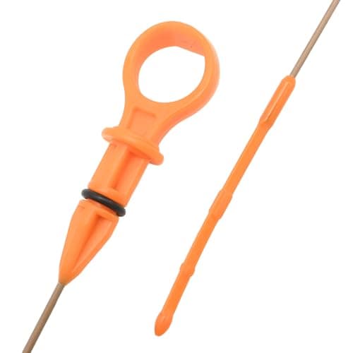 Image of Ollanoos 1174F0 Engine Oil Fluid Level Dipstick, Replacement for Citroen DS4 DS5 C4 C5 C8 2006-2022 Replacement for Peugeot 308 508 3008 5008 2006-2022, Replaces 1174G1