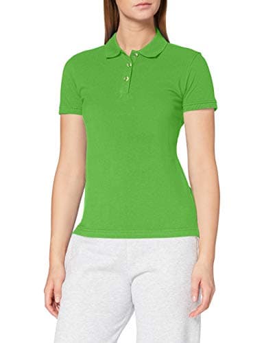 Image of CliQue Women's Clique Classic Womens Marion Polo Shirt, Green (Apple Green), XL UK