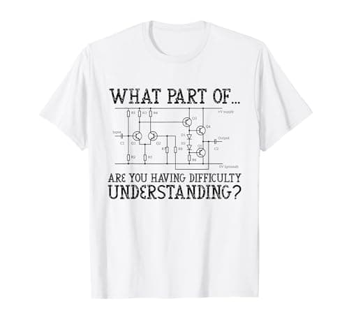 Image of Electrical Engineering Circuit Diagram Electronics Engineer T-Shirt