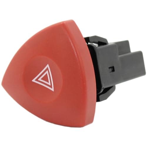 Image of BIAREN Hazard Warning Light Switch Button For Renault Trafic Master Laguna Espace Vauxhall Opel Vivaro Movano Nissan Primastar Interstar 8200442724 252904889R 91167298