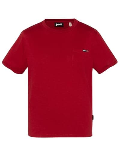 Image of Schott NYC Men's Tskea1 T-Shirt, Red, XL