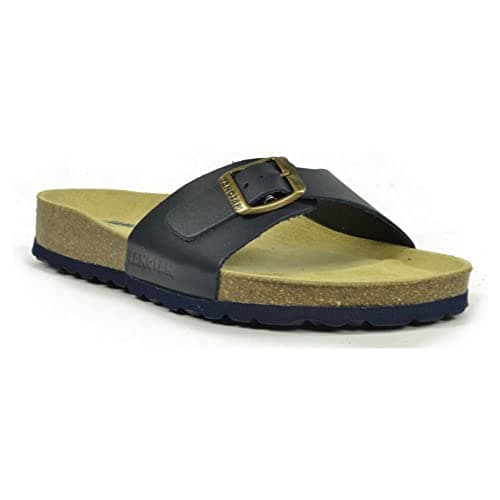 Image of Sanosan Malaga Womans Sandals Navy -UK- 8