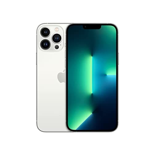 Image of Apple iPhone 13 Pro Max, 128GB, Silver - (Renewed)