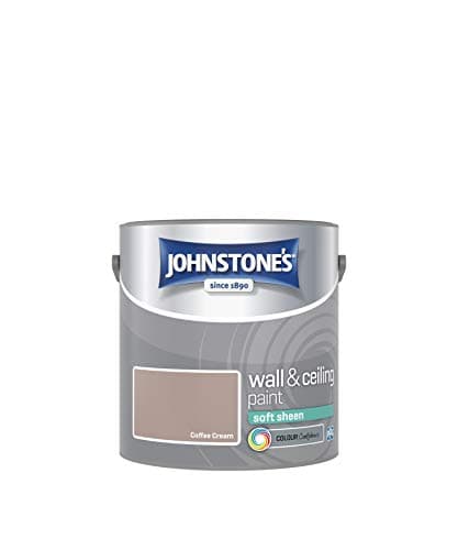 Image of Johnstone's Wall and Ceiling Soft Sheen Emulsion Paint - Coffee Cream 2.5L