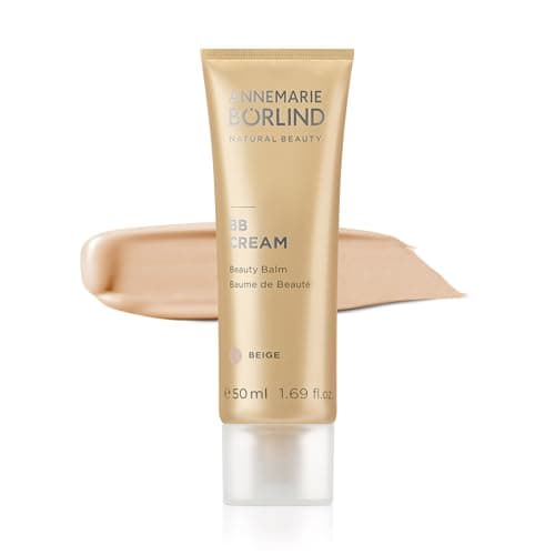 Image of ANNEMARIE BÖRLIND TEINT EFFECTIVE NATURAL BEAUTY BB Cream Beauty Balm Beige (50 ml) - Tinted Day Care, Moisturizing & Balancing, Light Coverage, Against Premature Skin Aging, Vegan