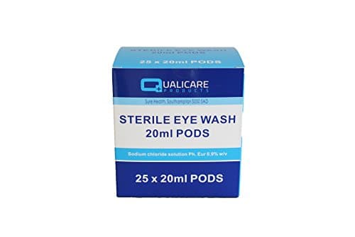 Image of Qualicare QE0711 Eye Wash Pods 20ml (25) (Box25)