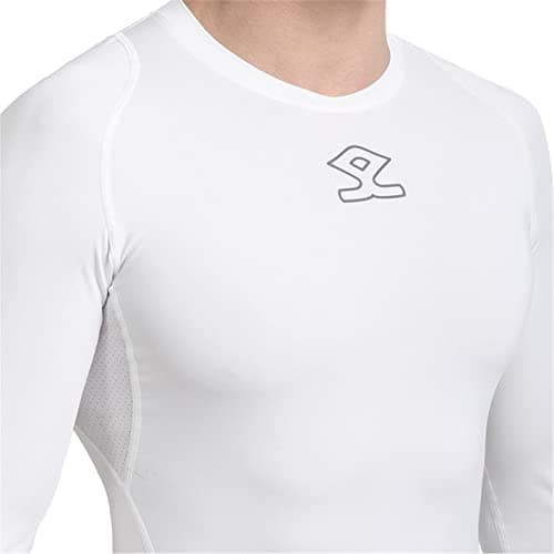 Image of Shrey Men Intense Baselayer Long Sleeve Top White X Small