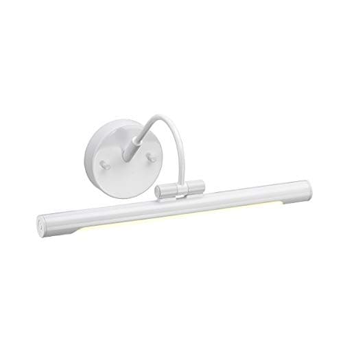 Image of Single Bulb Adjustable LED Fitting Picture Light - White - LED 4.6W Bulb